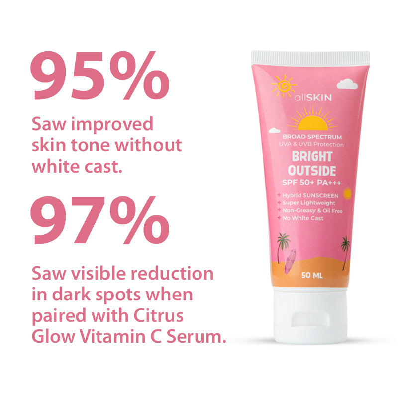 Bright OUTSIDE Sunscreen SPF 50+++