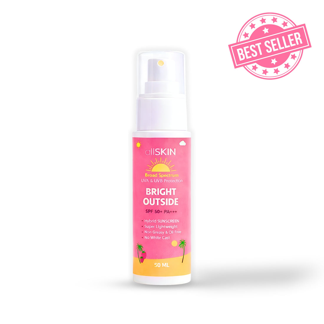 Bright OUTSIDE Sunscreen SPF 50+++ – allSKIN