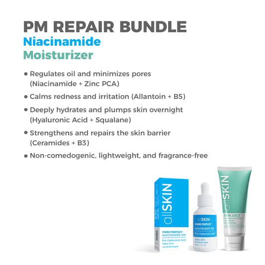 PM Repair Bundle (Niacinamide + Moisturizer)
